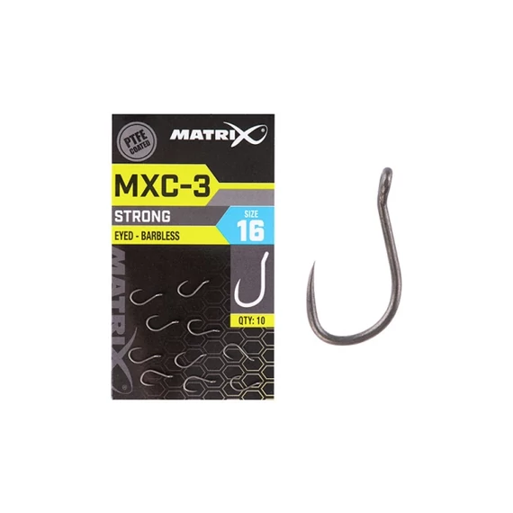Matrix MXC-3 Barbless Eyed (PTFE) Feeder Horog