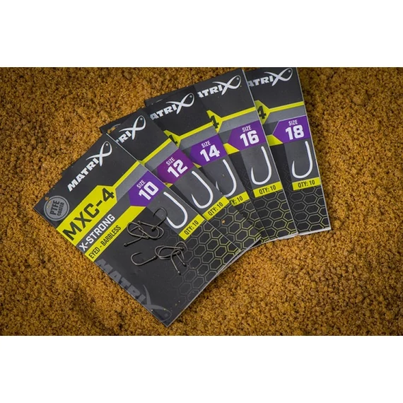 Matrix MXC-4 Barbless Eyed (PTFE) Feeder Horog