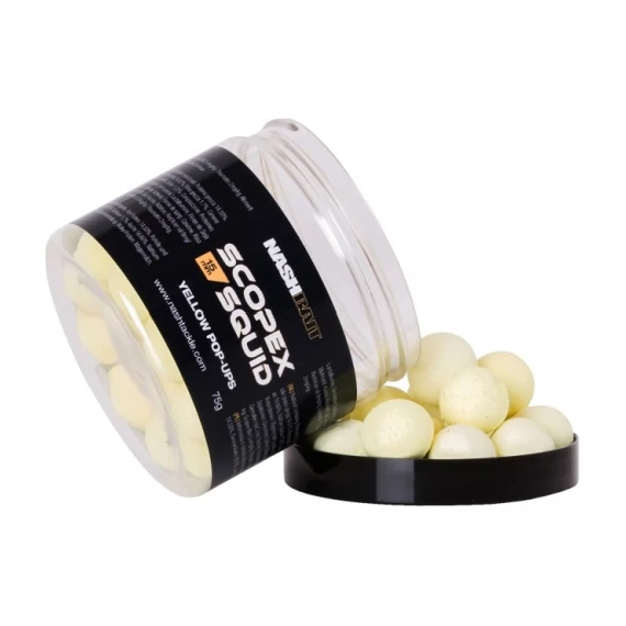 Nash Scopex Squid Yellow Pop Ups Bojli