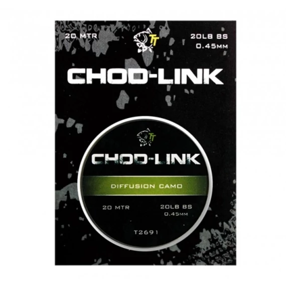 Nash Chod Link Diffusion Camo Előkezsinór (25lb/0,50mm/20m)