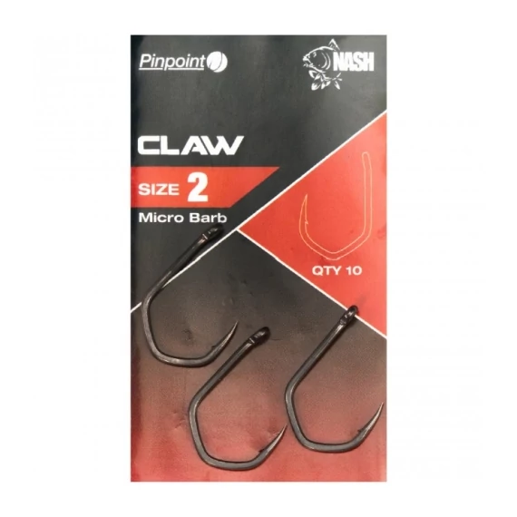 Nash Pinpoint Claw Utóélezett Horgok