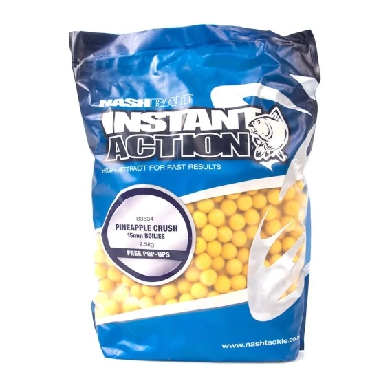 Nash Instant Action Boilies Pineapple Crush Bojli