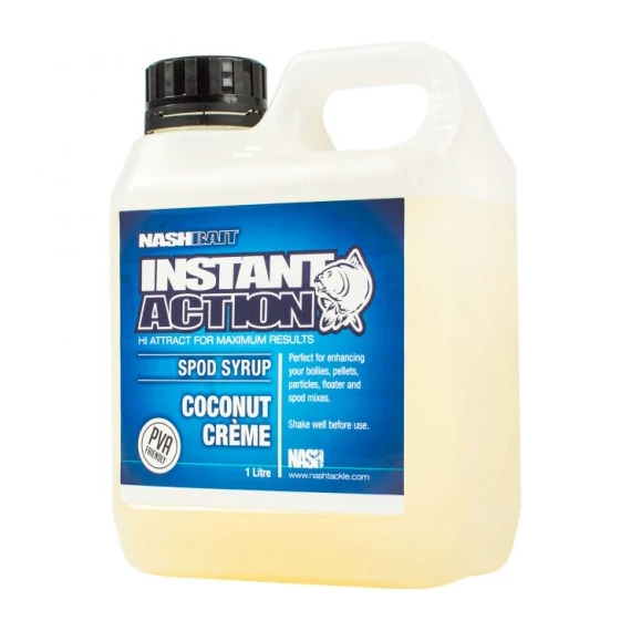 Nash Instant Action Coconut Creme Spod Syrup PVA Barát Locsoló (1 liter)