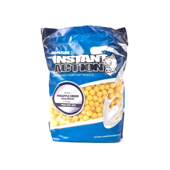 Nash Instant Action Boilies Pineapple Crush Bojli (20mm)