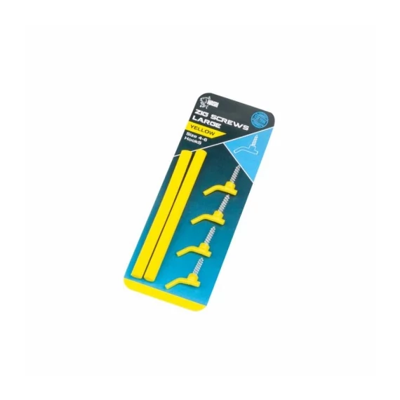 Nash Zig Screws Yellow Zig Szivacs Csalitüskével
