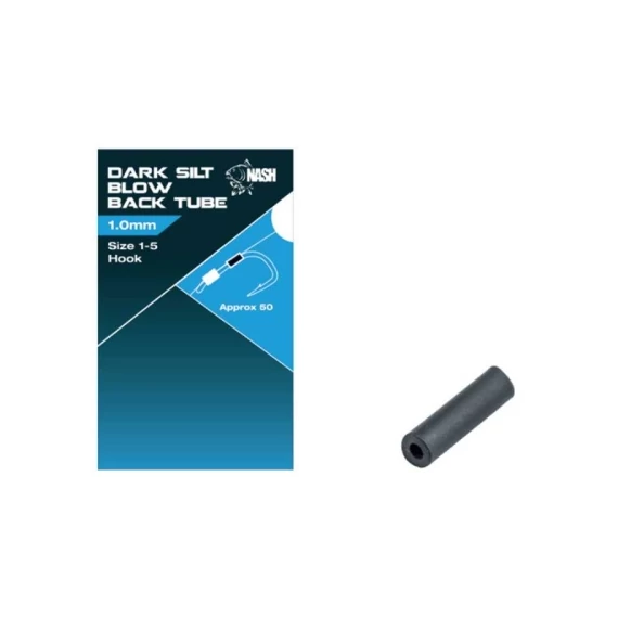 Nash Blow Back Tube Dark Silt Gumicső