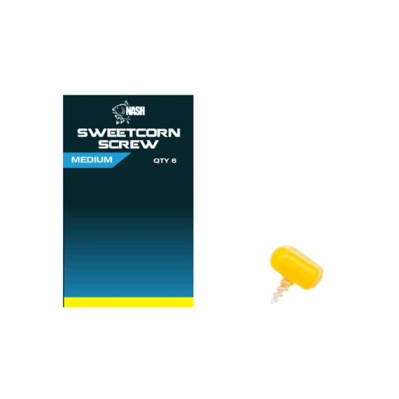 Nash Sweetcorn Screw Kukorica Alakú Csalitüske