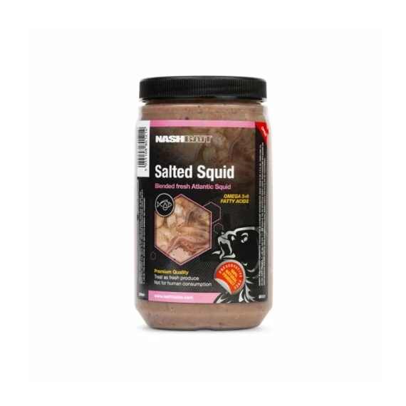 Nash Őrölt Tintahal Salted Squid - 500ml