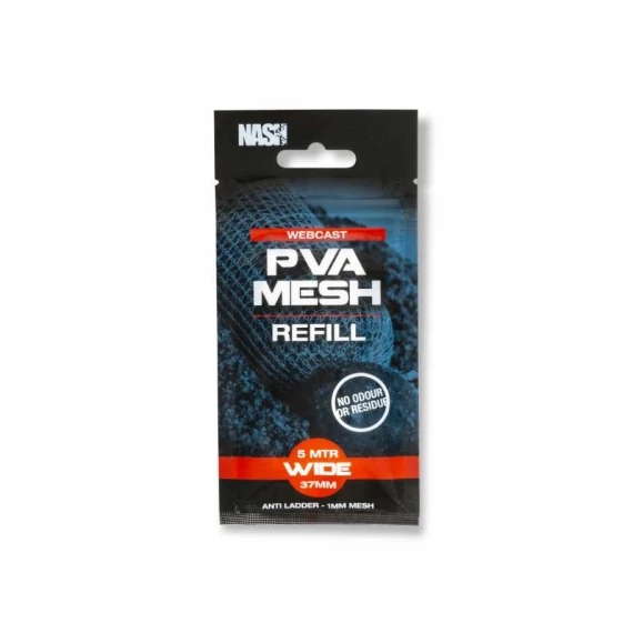 Nash PVA Háló Utántöltő Webcast PVA Refill (5m)