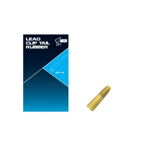 Nash Gumihüvely Lead Clip Tail Rubber (Silt)