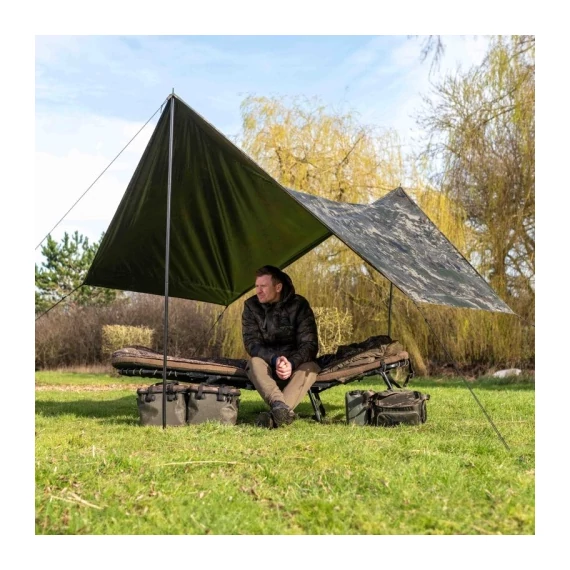 Nash Szélfogó Bank Life Multi Tarp Camo