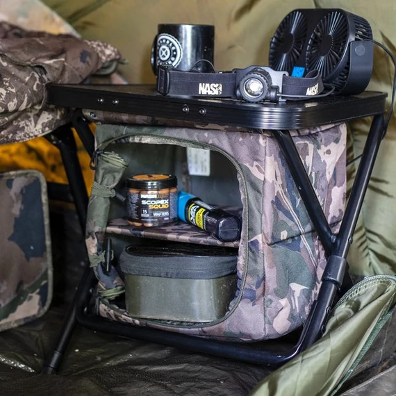 Nash Asztal Bank Life Bedside Station Camo