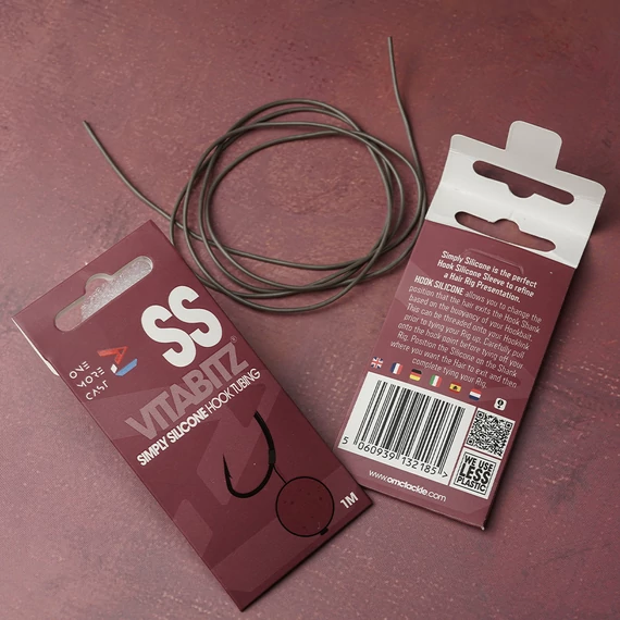 One More Cast Szilikon Cső Vitabitz Silicone Hook Tubing - 1m
