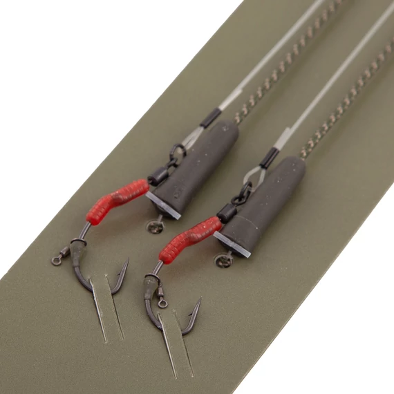 One More Cast Előkötött Szakállas Horog Blend Leadcore Helicopter Spinner