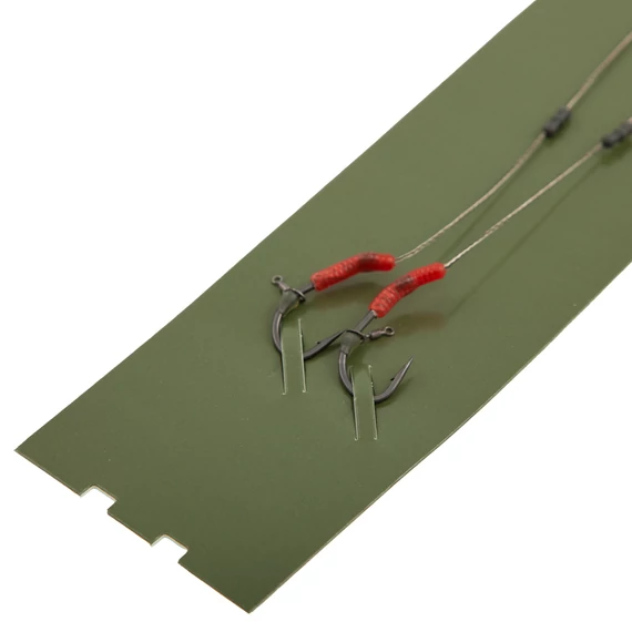 One More Cast Előkötött Szakállas Horog Blend Leadcore Solid Bag Rig Cassien