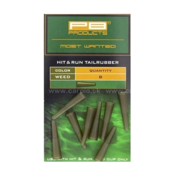 Pb Products Hit & Run Tailrubbers Leadclip Weed Gumiharang