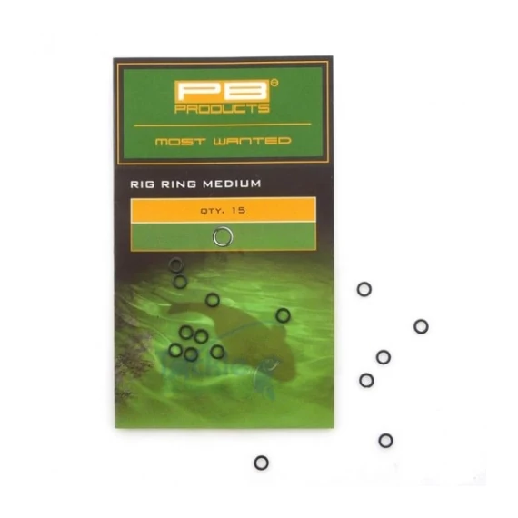 Pb Products Rig Rings Medium Acélkarika (3,7Mm)