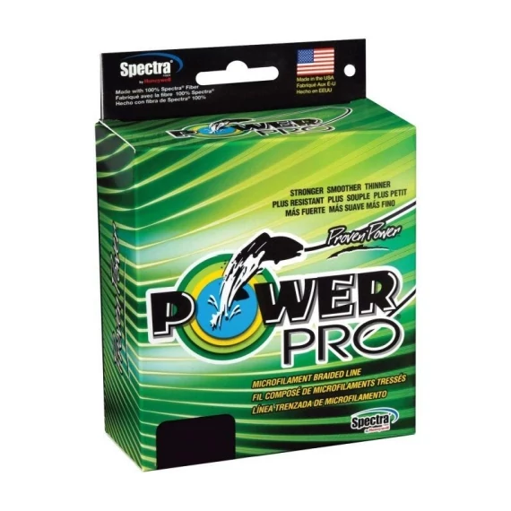 Power Pro Moss Green Fonott Zsinór (135m)