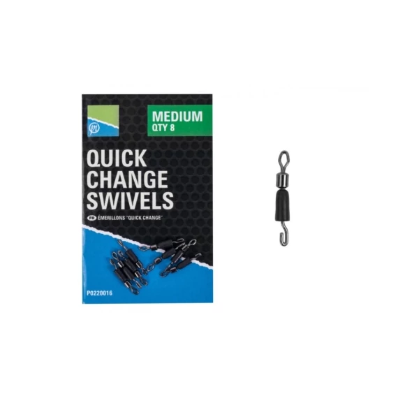 Preston Quick Change Swivels Gyorskapocs