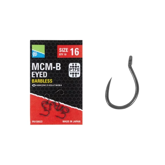 Preston MCM-B Eyed Hooks Horog