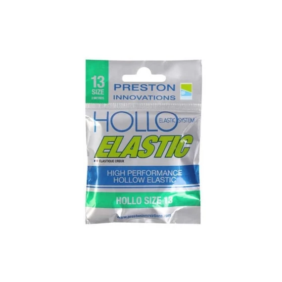 Preston Hollo Elastic 13H Green (Zöld 2,3mm) Erőgumi