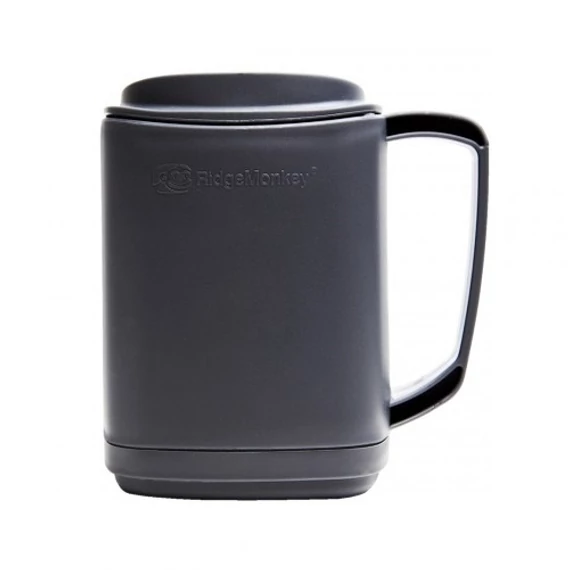 RidgeMonkey Thermo Mug Gunmetal Gray Bögre