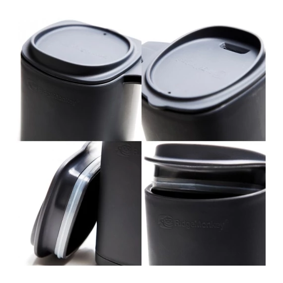 RidgeMonkey Thermo Mug Gunmetal Gray Bögre
