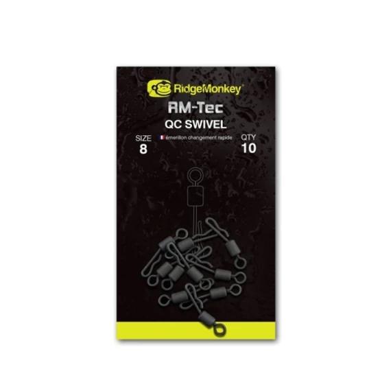 RidgeMonkey RM-Tec QC Swivel Gyorskapcsos Forgó