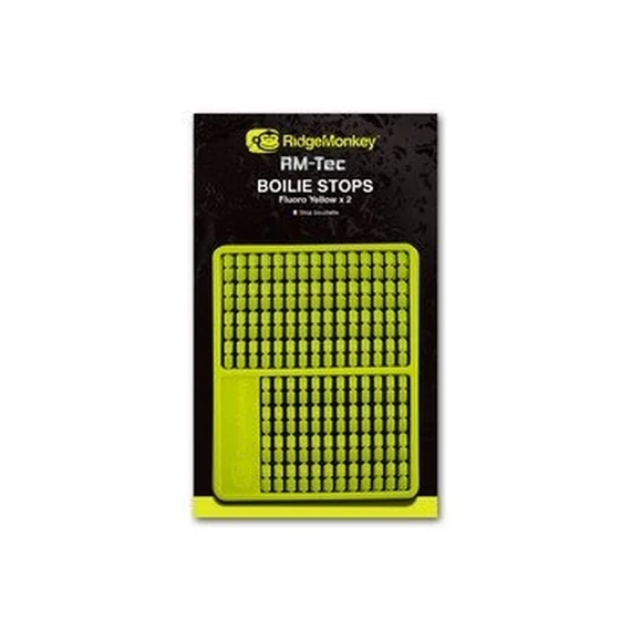 Ridgemonkey Rm-Tec Boilie Stops Yellow Bojli Stopper