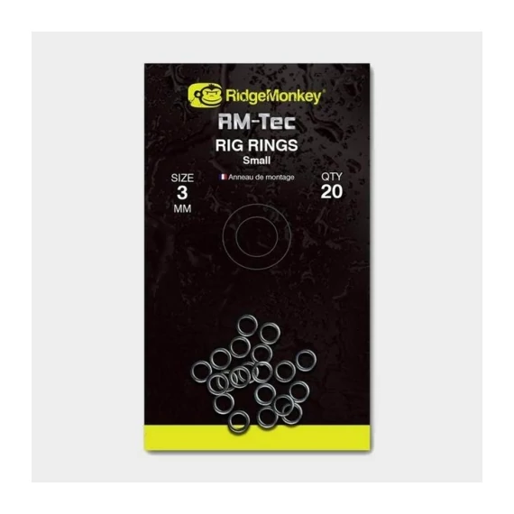 RidgeMonkey RM-Tec Connexion Rig Rings (20db) - xs