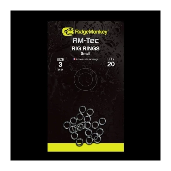 Ridgemonkey Rm-Tec Rig Ring Acélkarika Small