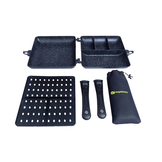 Ridgemonkey Sütő És Pároló Szett Connect Combi & Steamer  - XXL Granite Edition