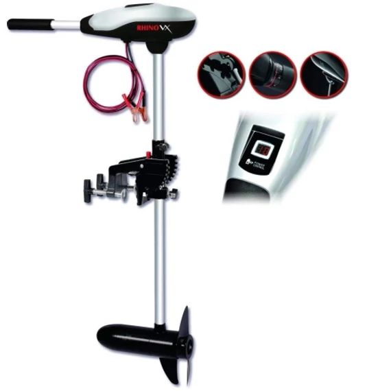 Rhino Elektromos Csónakmotor VX65 65lb (12V)