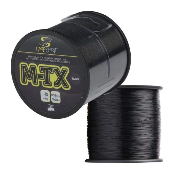 Sufix CarpSpirit M-TX monofil zsinór - Fekete
