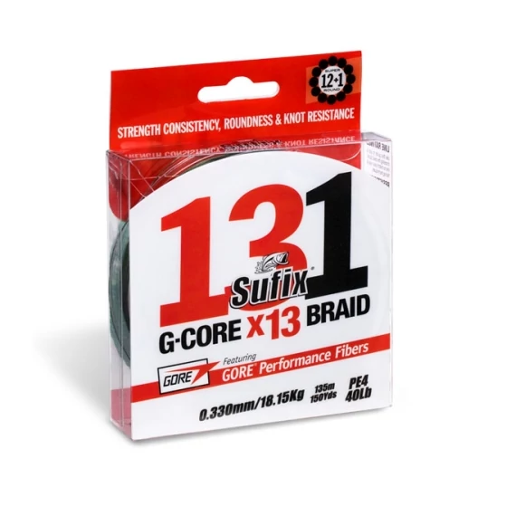 Sufix 131G Core Braided 12+1 Szálas Fonott Zsinór (150m)