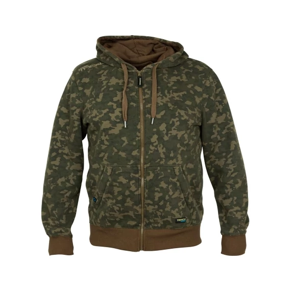 Shimano Cipzáras Pulóver Trench Wear Zipped Tri-Cam Hoodie