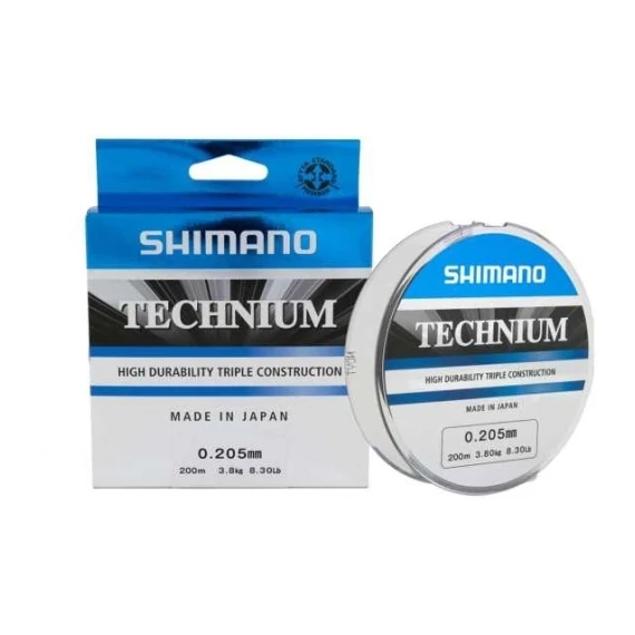 Shimano Monofil Főzsinór Technium Grey (300m)