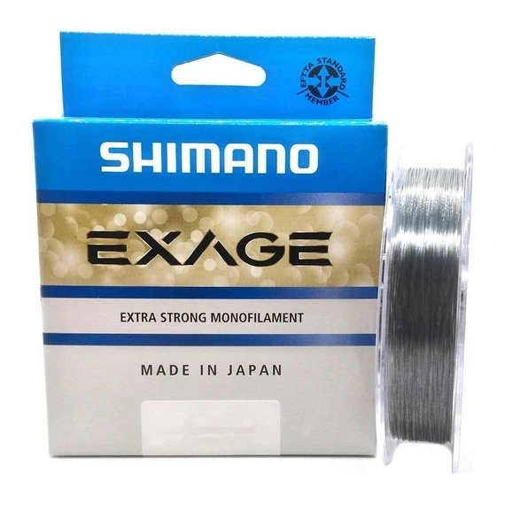 Shimano Monofil Főzsinór Exage Steel Grey (1000m)