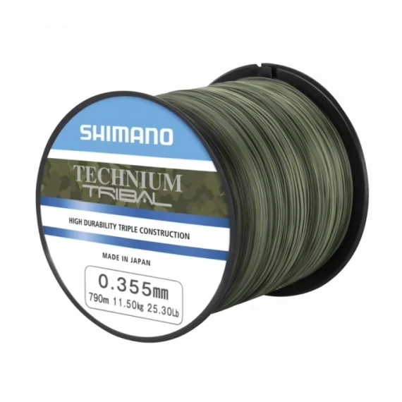 Shimano Monofil Főzsinór Technium Tribal Camou (0,405Mm/620M/14Kg)
