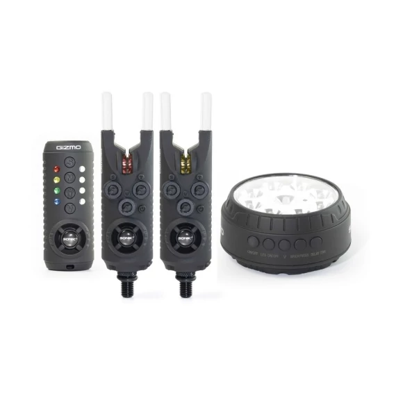 Sonik Gizmo Elektromos 2+1 Kapásjelző Szett (+ sátorlámpa)
