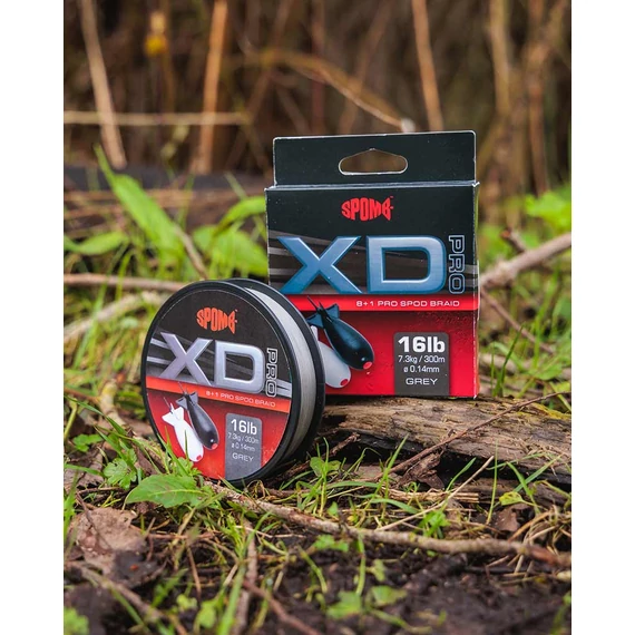 Spomb Fonott Zsinór X Pro Braid Grey 8+1 (300m) - 0,18mm (24lbs)