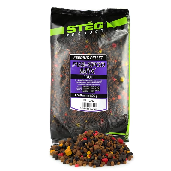 Stég PVA-Spod Mix (800g, 3-5-8mm)
