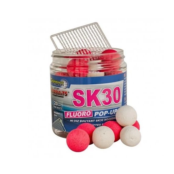 Starbaits SK30 Squid & Krill Fluoro Pop Up bojli