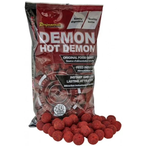 Starbaits Boilies Hot Demon 800g - 20mm