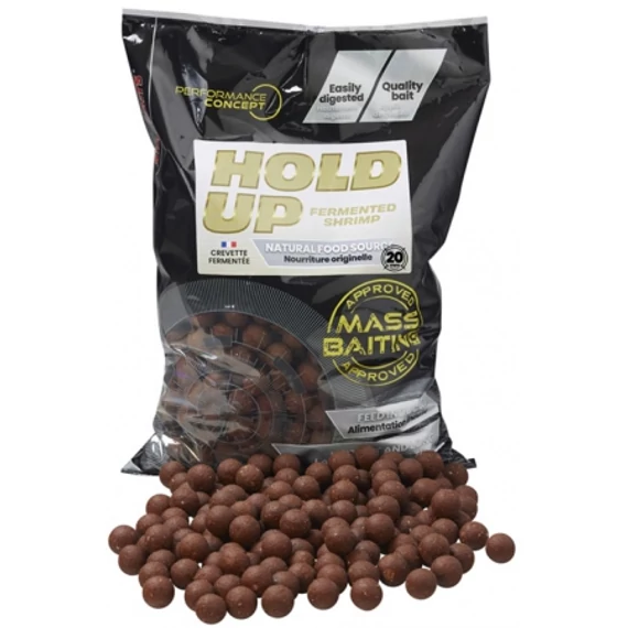 Starbaits Mass Baiting Boilies Hold Up Fermented Shrimp 3kg