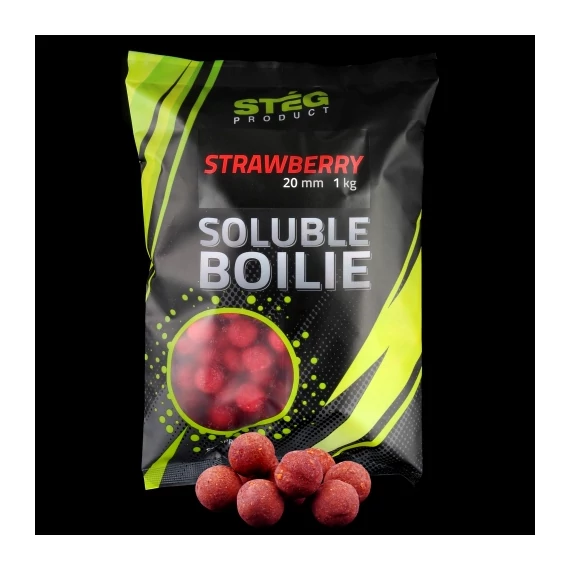 Stég Product Oldódó Bojli Soluble Boilie (20mm)