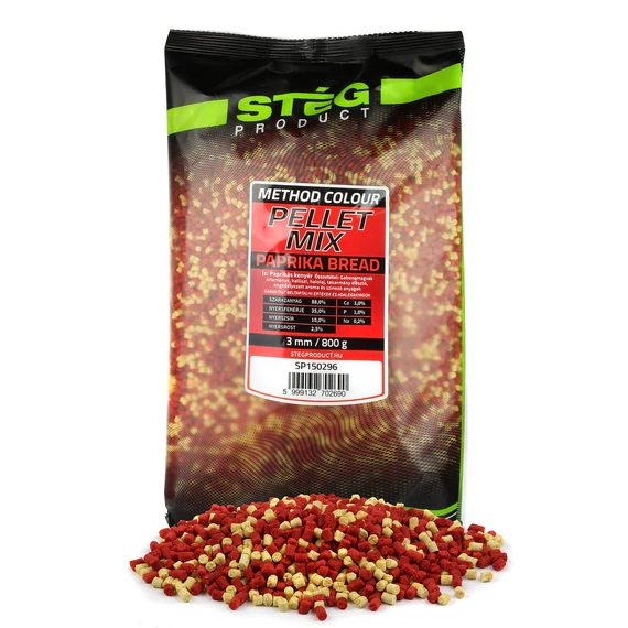 Stég Product Pellet Mix (3mm/800g) - Paprikás Kenyér