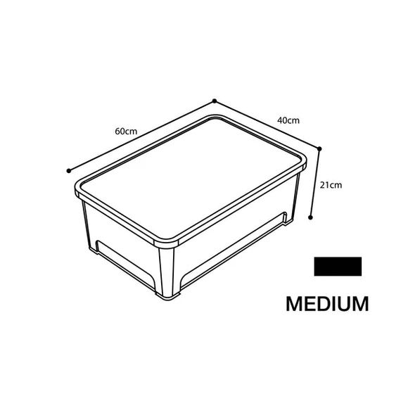 Nash Tárolódoboz Bank Life Stacker Storage Boksz