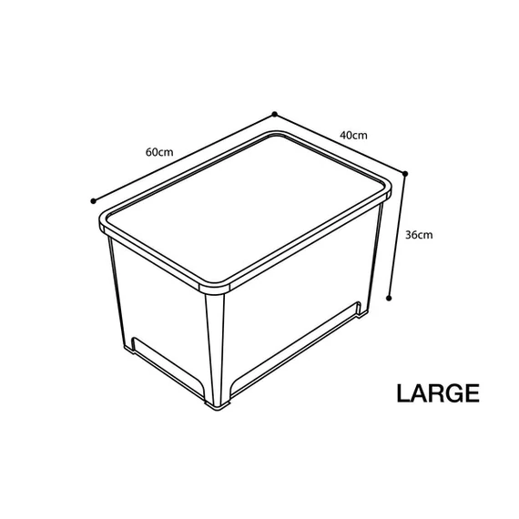 Nash Tárolódoboz Bank Life Stacker Storage Boksz
