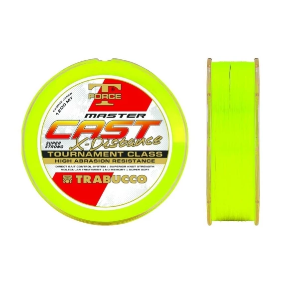 Trabucco Távdobó Monofil Zsinór T-Force XPS Master Cast Hi-Viz Yellow